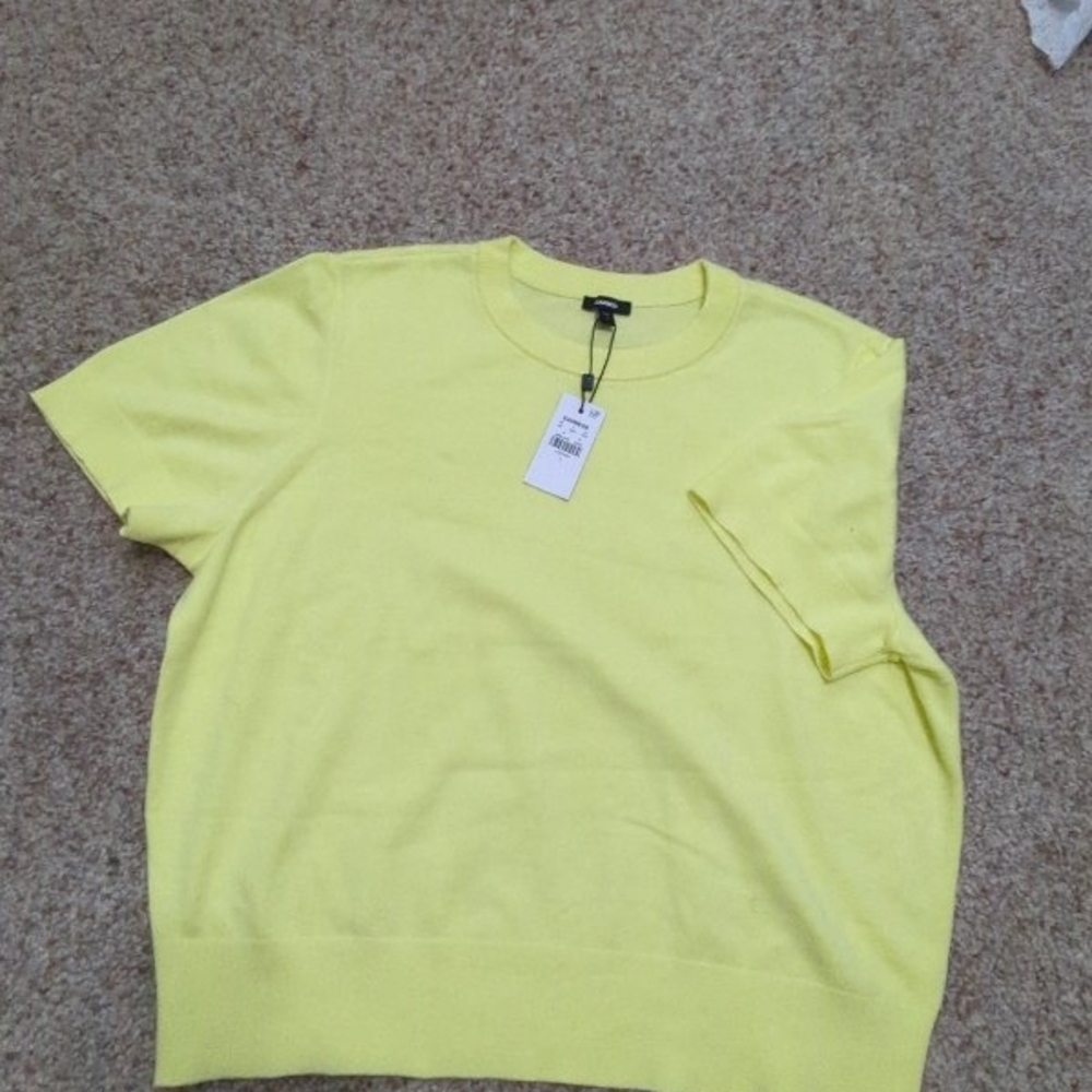 Express Yellow Sweatshirt